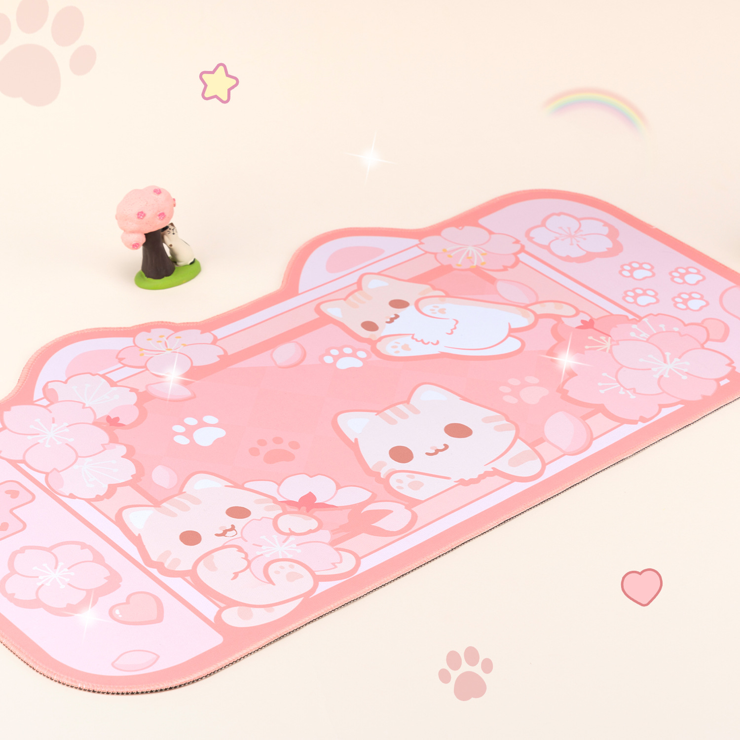 Kawaii Animals Desktop Keyboar - огляд і ціна Tradescantia Purple